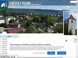 Sites similar to gemerskapoloma.sk