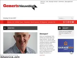 Sites similar to gemertsnieuwsblad.nl