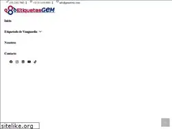 Sites similar to gemetiquetas.com