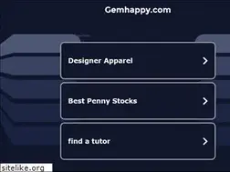 Sites similar to gemhappy.com
