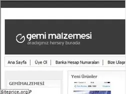 Sites similar to gemimalzemesi.com