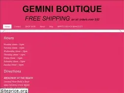 Sites similar to geminiboutique.com
