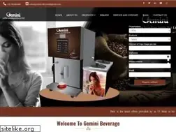 Sites similar to geminicoffeevendingindia.com