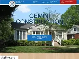 Sites similar to geminiconstructioninc.com