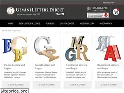 Sites similar to geminilettersdirect.com
