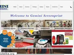 Sites similar to geminiscreenprint.com