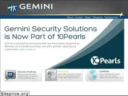 Sites similar to geminisecurity.com