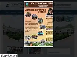Sites similar to geminternationalschool.com