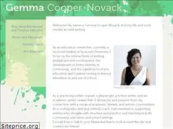 Sites similar to gemmacoopernovack.com