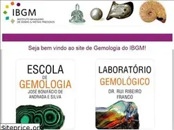 Sites similar to gemologiaibgm.com.br