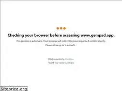 Sites similar to gempad.app