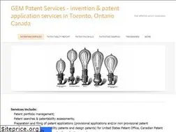 Sites similar to gempatentservices.com