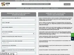 Sites similar to gemregistrar.org