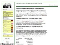Sites similar to gemuesekiste-bilk.de