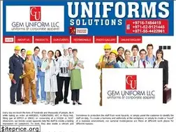 Sites similar to gemuniformdubai.com