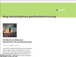 Sites similar to gender-blog.de