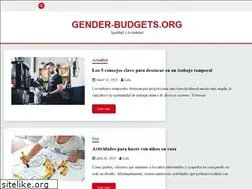 Sites similar to gender-budgets.org