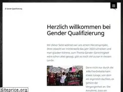 Sites similar to gender-qualifizierung.de
