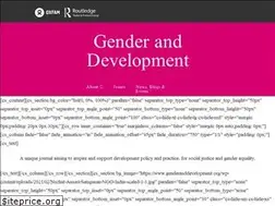 Sites similar to genderanddevelopment.org