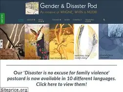 Sites similar to genderanddisaster.com.au