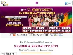 Sites similar to genderconference.com
