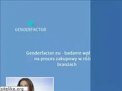 Sites similar to genderfactor.eu