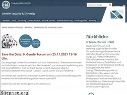 Sites similar to genderforum.uni-koeln.de