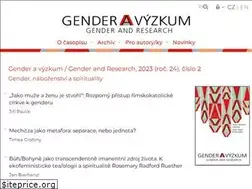 Sites similar to genderonline.cz