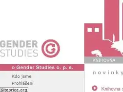 Sites similar to genderstudies.cz