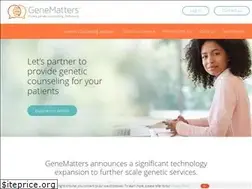 Sites similar to gene-matters.com
