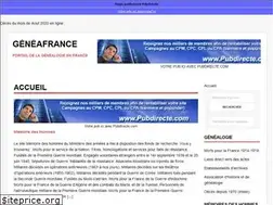 Sites similar to geneafrance.com