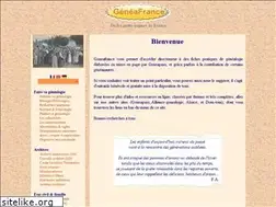 Sites similar to geneafrance.org