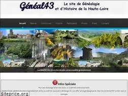 Sites similar to geneal43.com
