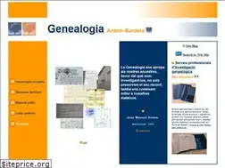 Sites similar to genealogia-antembardera.net