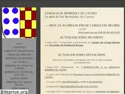Sites similar to genealogiabermudezdecastro.es