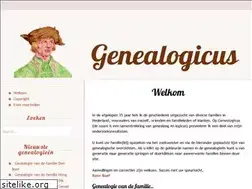 Sites similar to genealogicus.nl