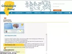 Sites similar to genealogie-aisne.com
