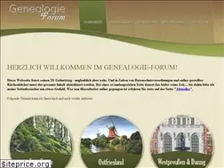 Sites similar to genealogie-forum.de