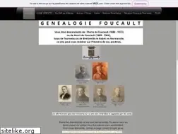 Sites similar to genealogie-foucault.com
