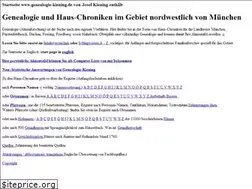 Sites similar to genealogie-kiening.de