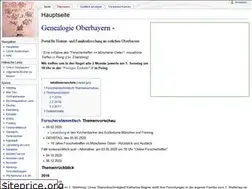 Sites similar to genealogie-oberbayern.de
