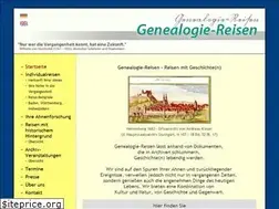 Sites similar to genealogie-reisen.de