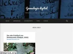 Sites similar to genealogie.digital
