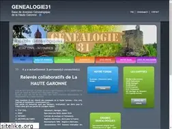 Sites similar to genealogie31.fr