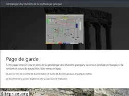 Sites similar to genealogiedesdieuxgrecs.com