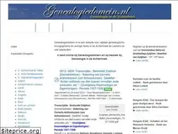 Sites similar to genealogiedomein.nl