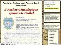 Sites similar to genealogiegometzlechatel.fr