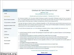 Sites similar to genealogievanier.ca