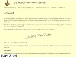 Sites similar to genealogy-beutler.de
