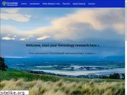 Sites similar to genealogy-chch.co.nz